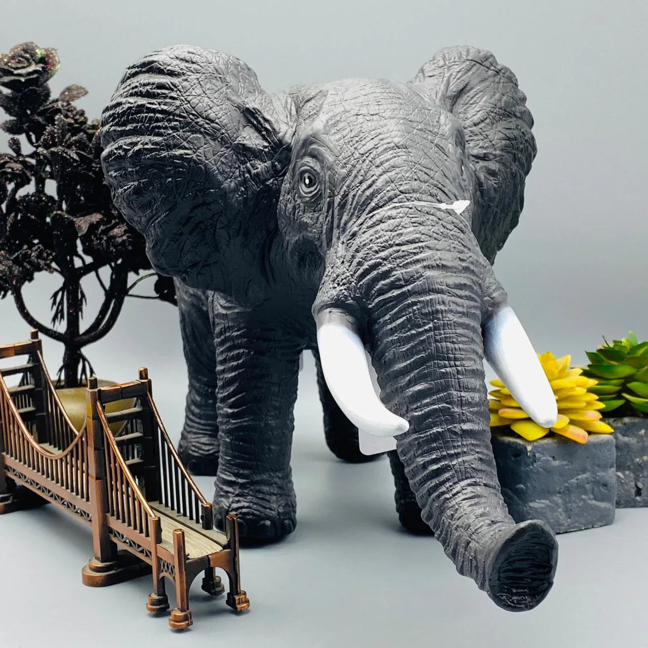 Realistic Soft Rubber Animal | Elephant