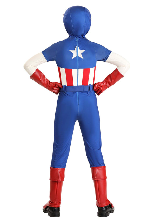 Boy's Premium Marvel Captain America Costume