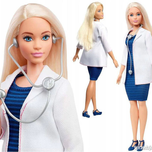 Barbie Blonde Doctor Doll Playset