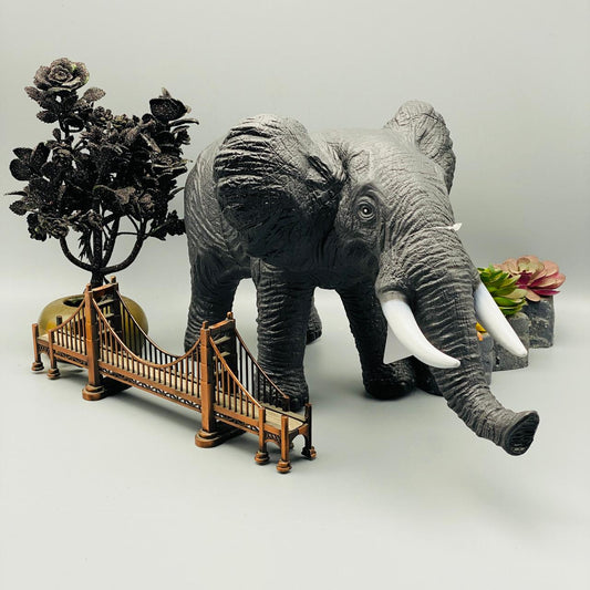 Realistic Soft Rubber Animal | Elephant